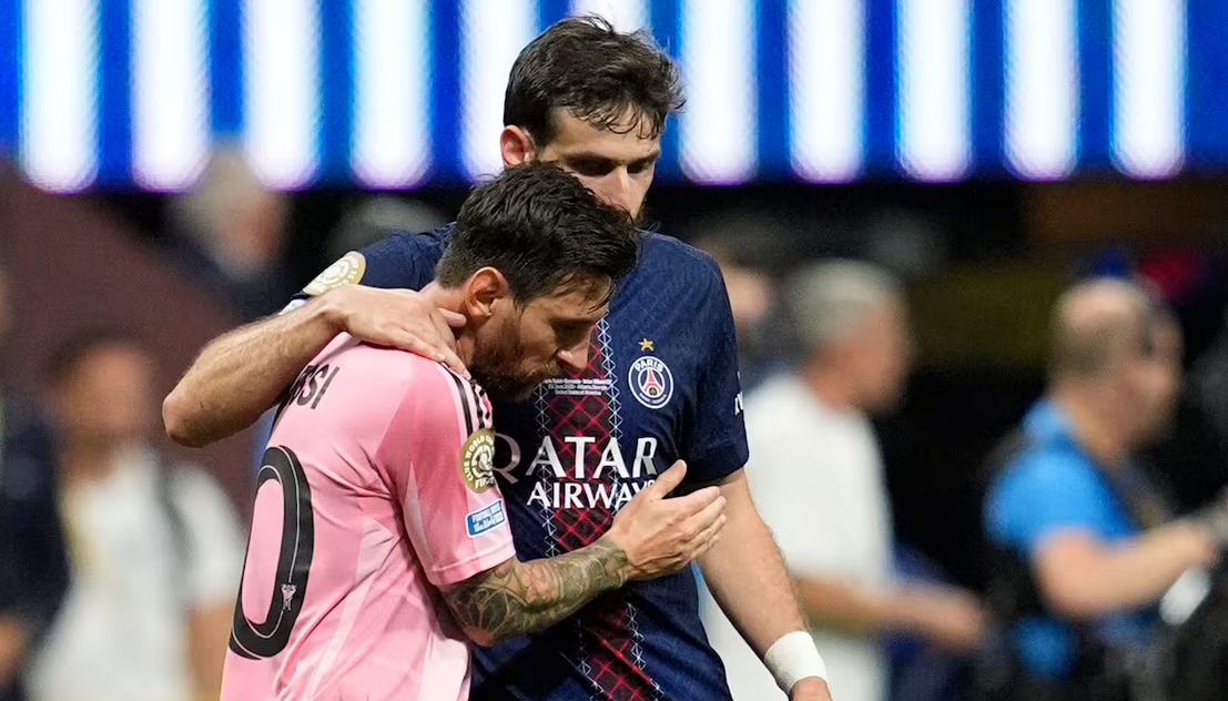 El PSG se rinde a Messi notilara » El PSG goleó al Inter Miami