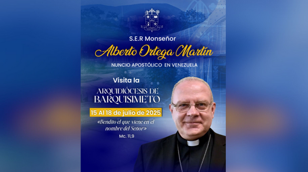 arquidiosesis barquisimeto notilara » La Arquidiócesis de Barquisimeto se prepara para recibir al Nuncio Apostólico Mons. Alberto Ortega Martín